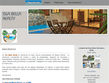 Tablet Screenshot of islabellarealty.com